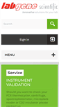 Mobile Screenshot of labgene.ch